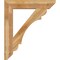 Ekena Millwork Olympic Slat Rough Sawn Bracket, Western Red Cedar, 6"W x 36"D x 42"H BKT06X36X42OLY06RWR - alternate 4